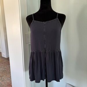 American Eagle vintage soft and sexy tank small blue grey